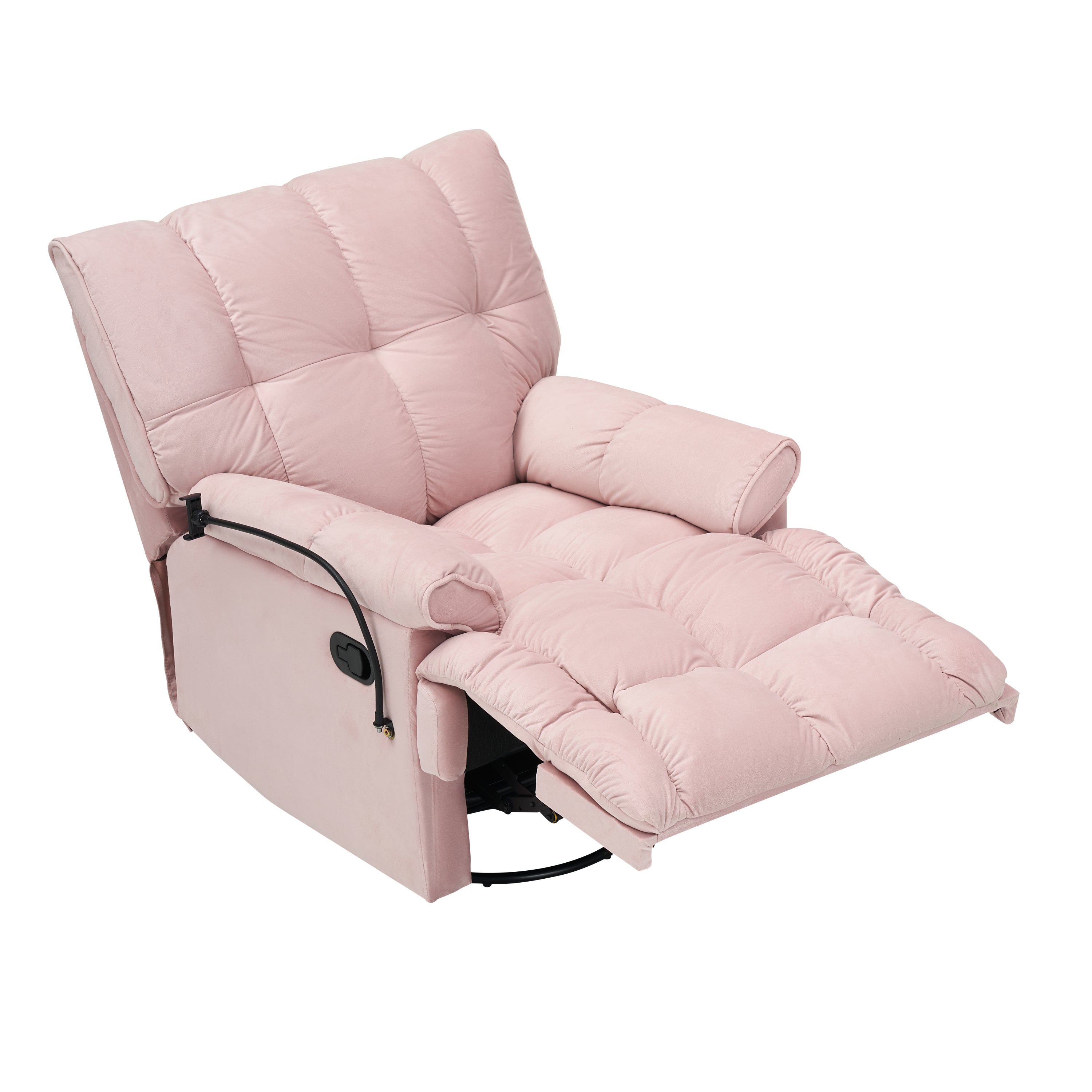 Single chair pink comfortable seat, the seat is soft and comfortable, suitable for small living room space single sofa