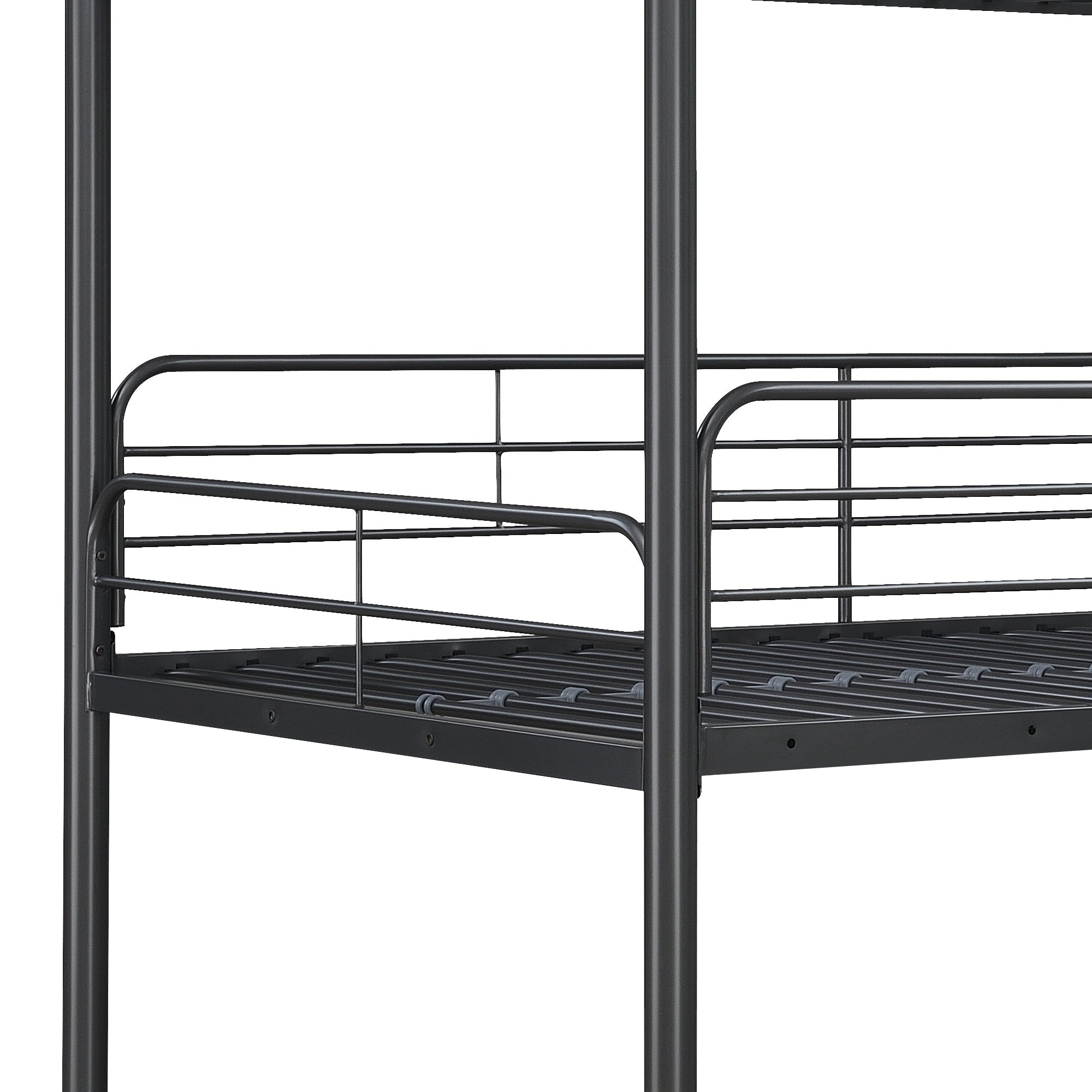 Furniture   Triple Bunk Bed, Twin/Twin/Twin, black