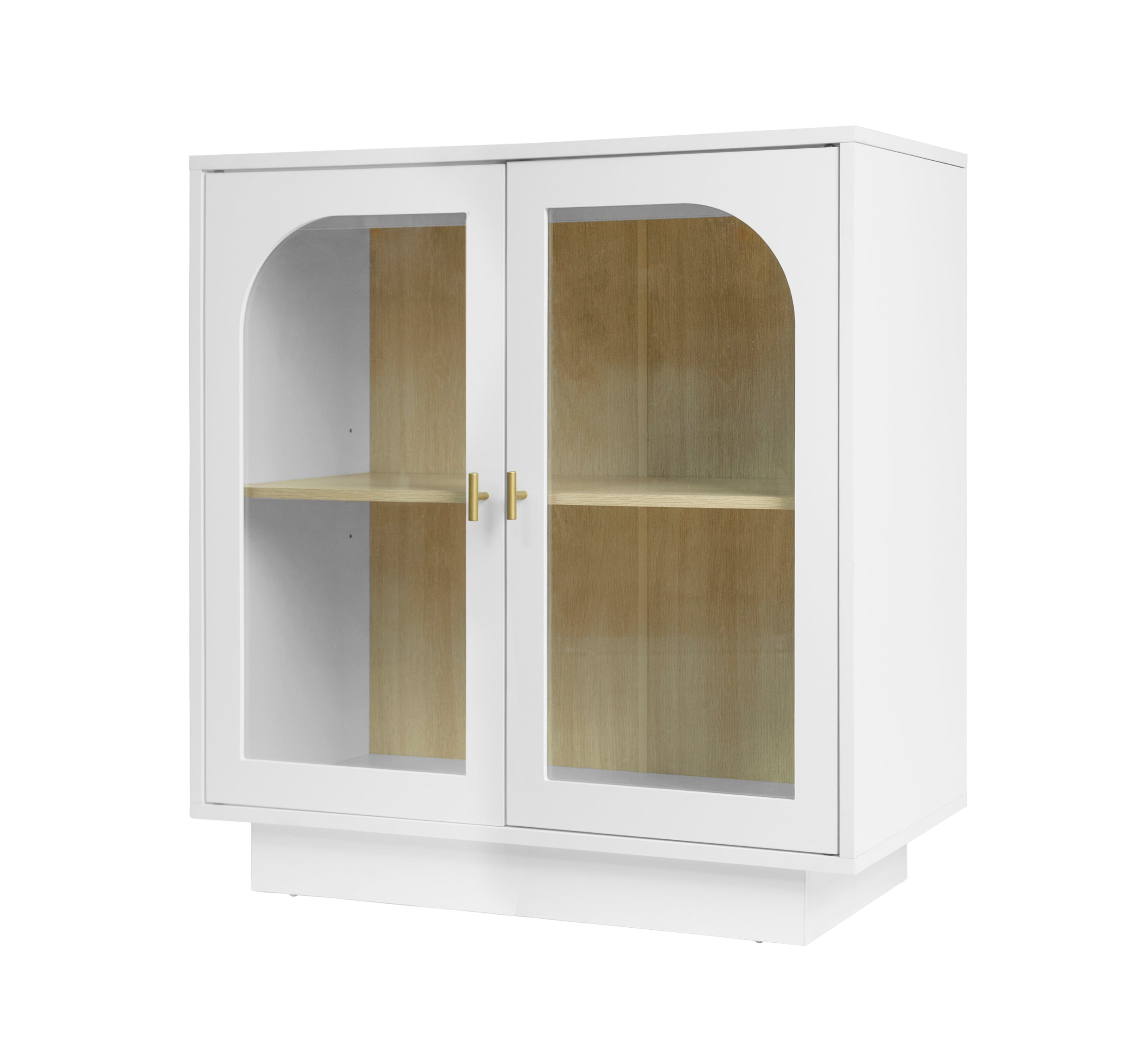 Storage Cabinet with Acrylic Door for Living Room, Dining Room, Study