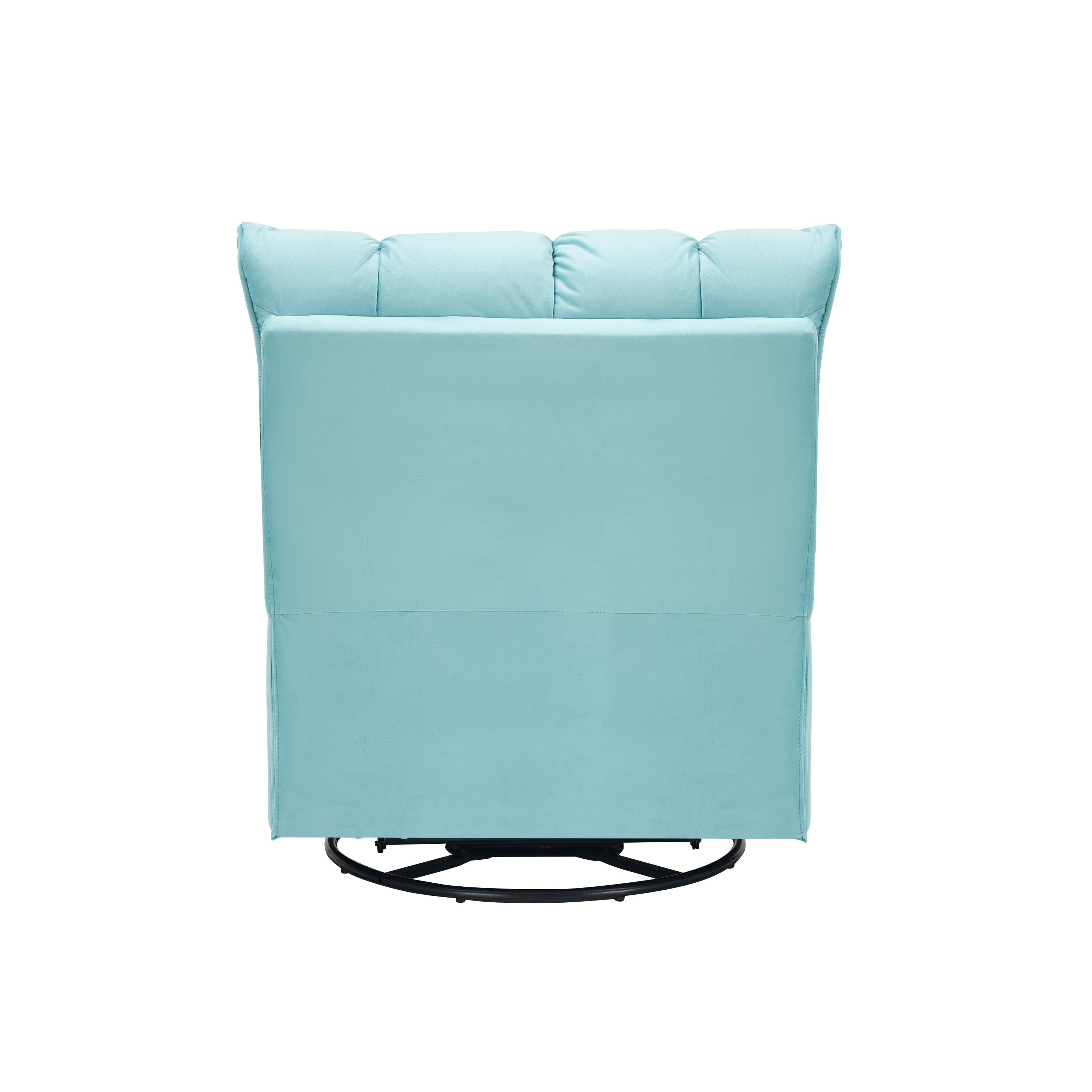 Single chair cyan comfortable seat, the seat is soft and comfortable, suitable for small living room space single sofa