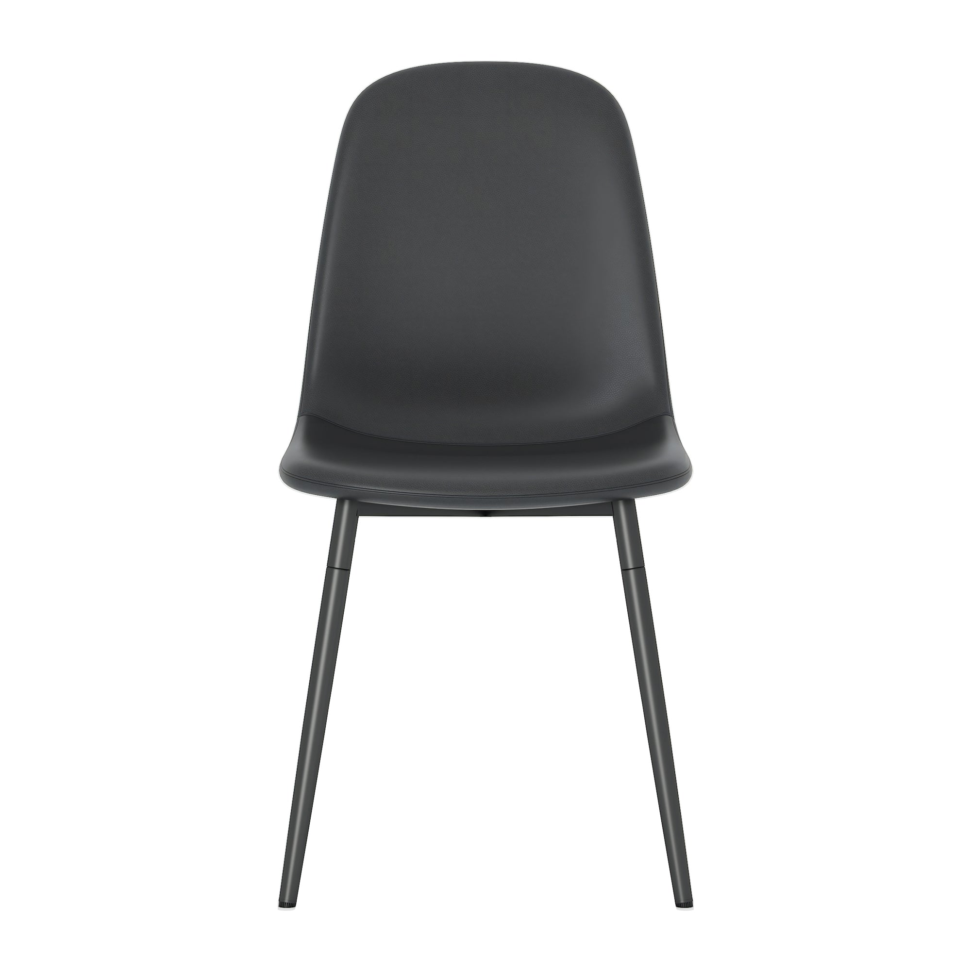 Modern Black Dining Chair Set of 4 - Stylish and Comfortable for Your Dining Room