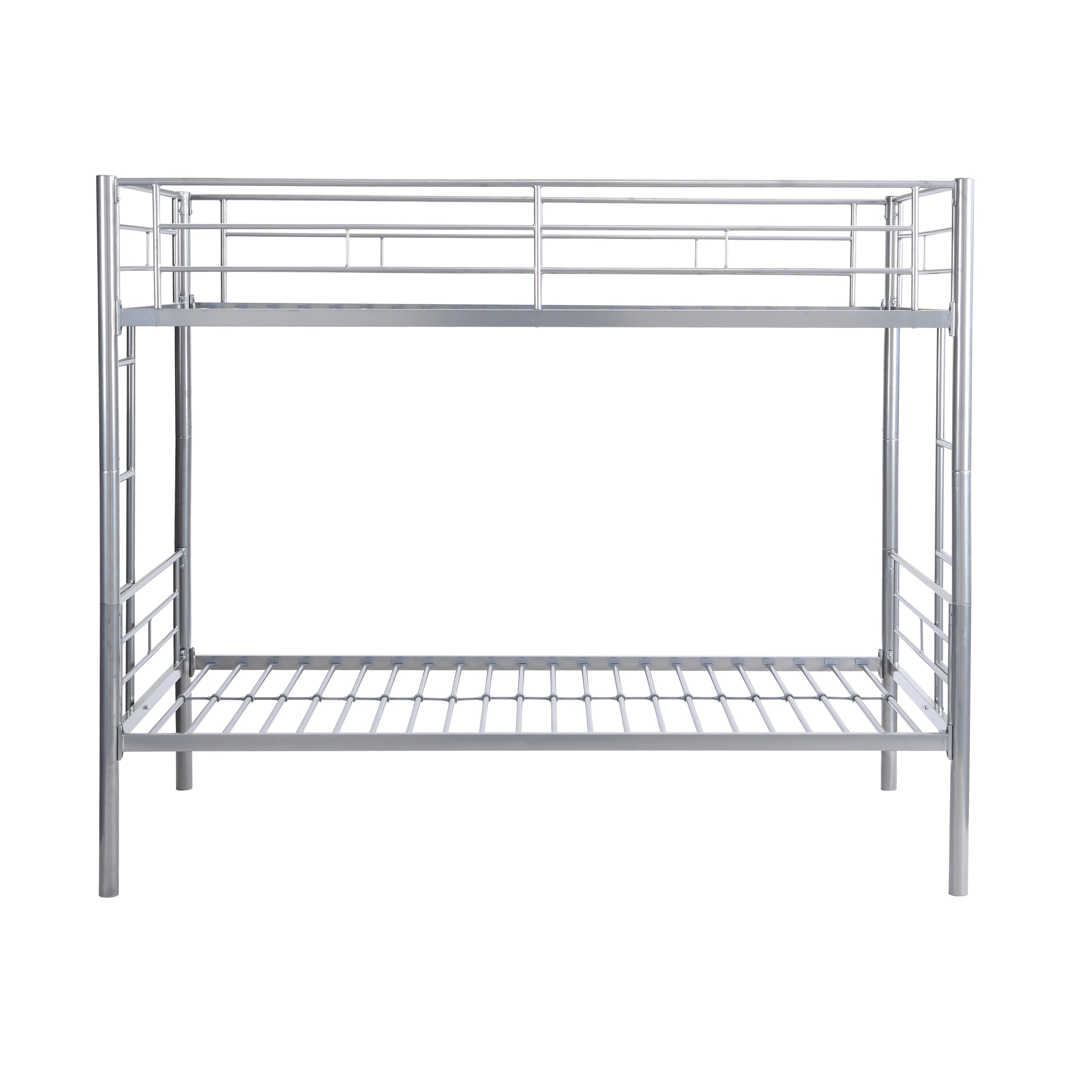 METAL BUNK BED SILVER