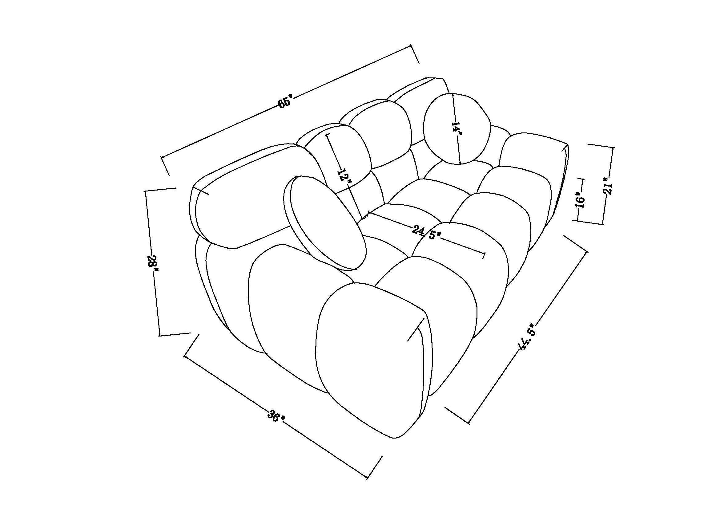 64.96 length ,35.83" deepth ,human body structure for USA people,  marshmallow sofa,boucle sofa ,2  seater, BEIGE  BOUCLE