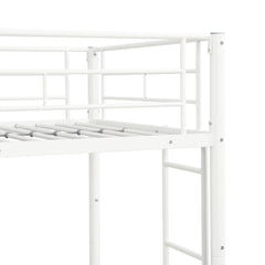 METAL Bunk Bed with trundle WHITE