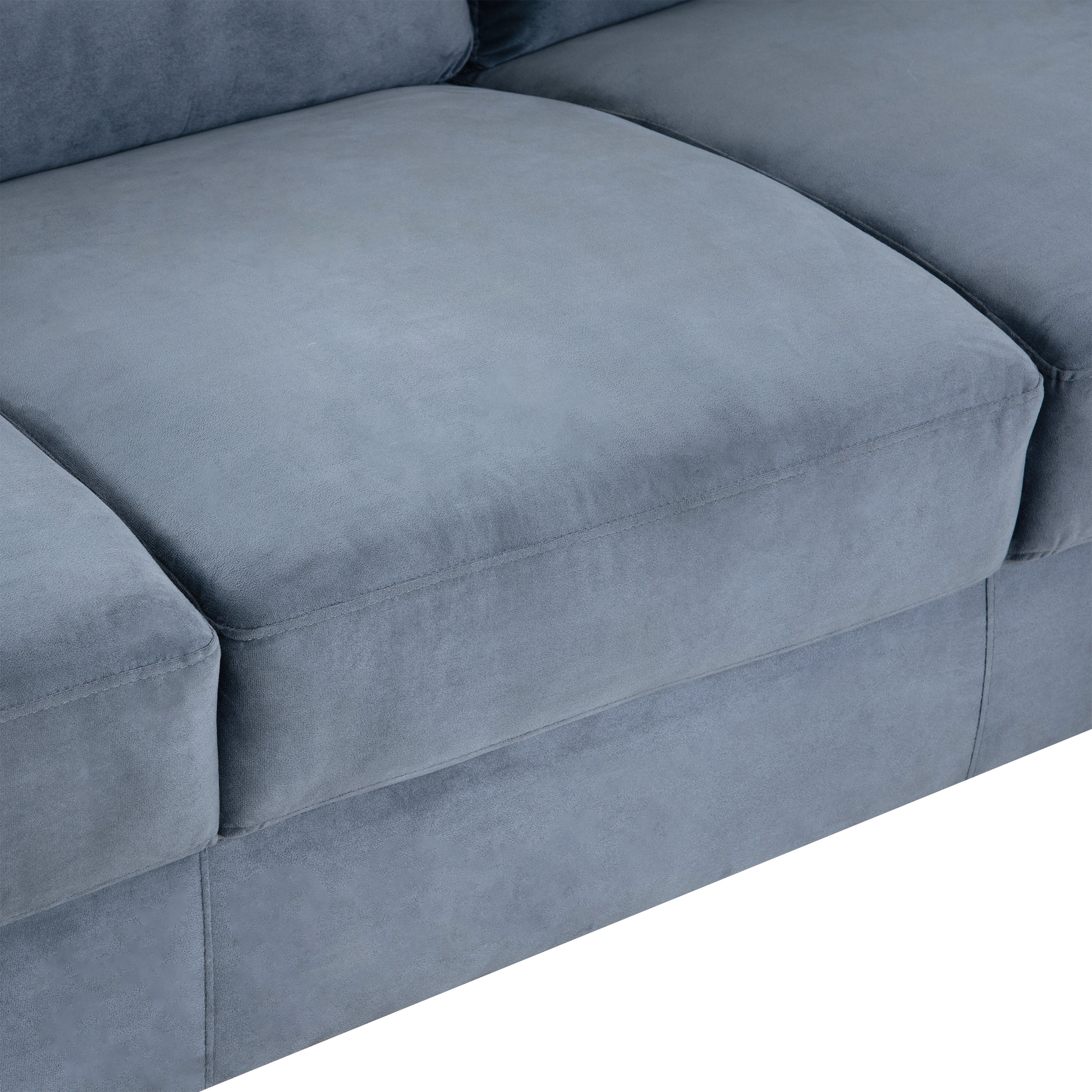 Comfy Sectional Sofa Set for Home, Office & Small Apartments