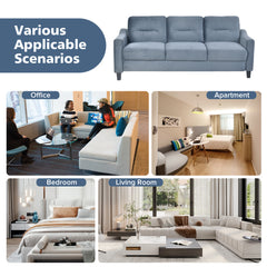 Comfy Sectional Sofa for Small Spaces, Home, or Office Use