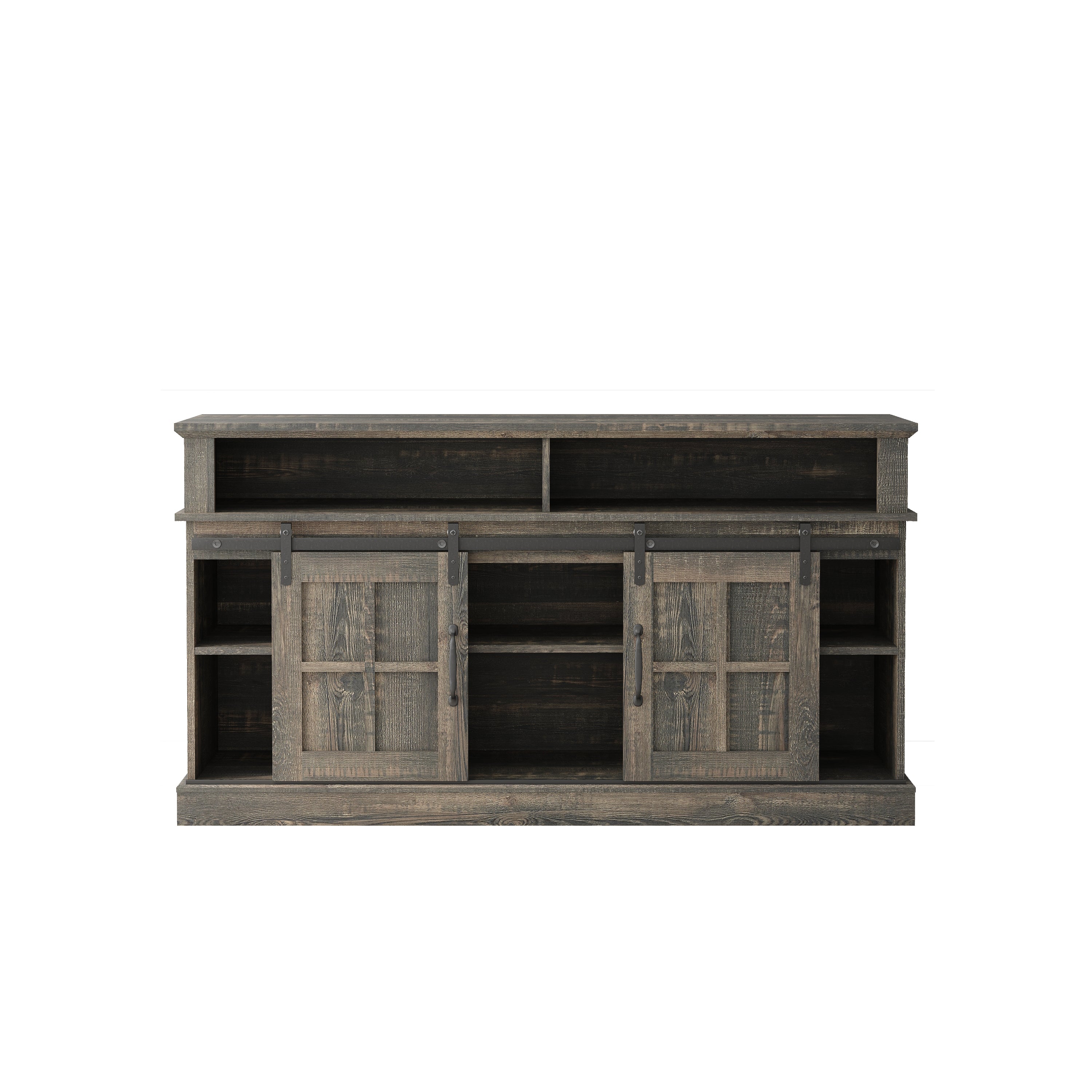 58 Inch TV Stand with Storage Cabinet and Shelves, TV Console Table Entertainment Center for Living Room,Bedroom