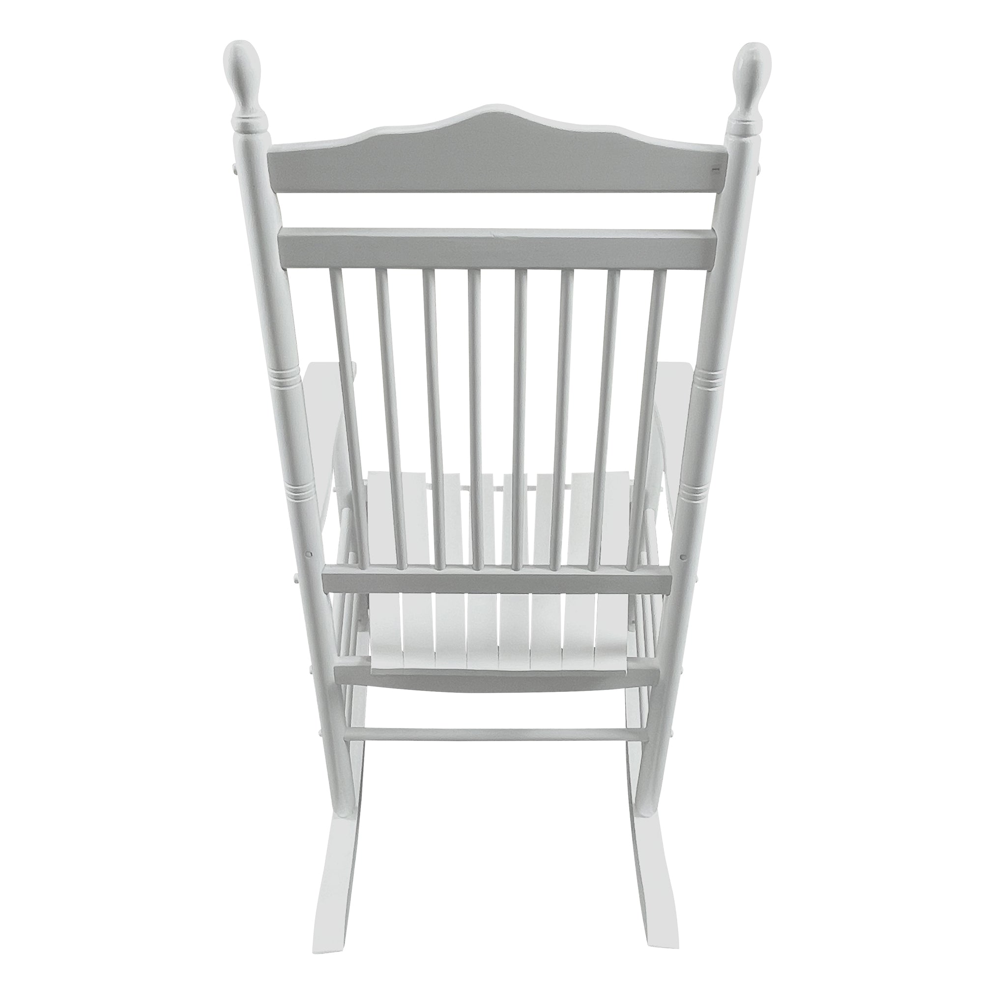 BALCONY PORCH ADULT ROCKING CHAIR - WHITE