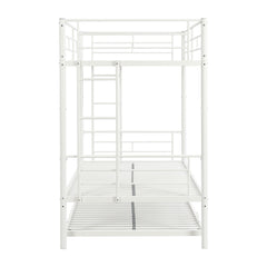 METAL Bunk Bed with trundle WHITE