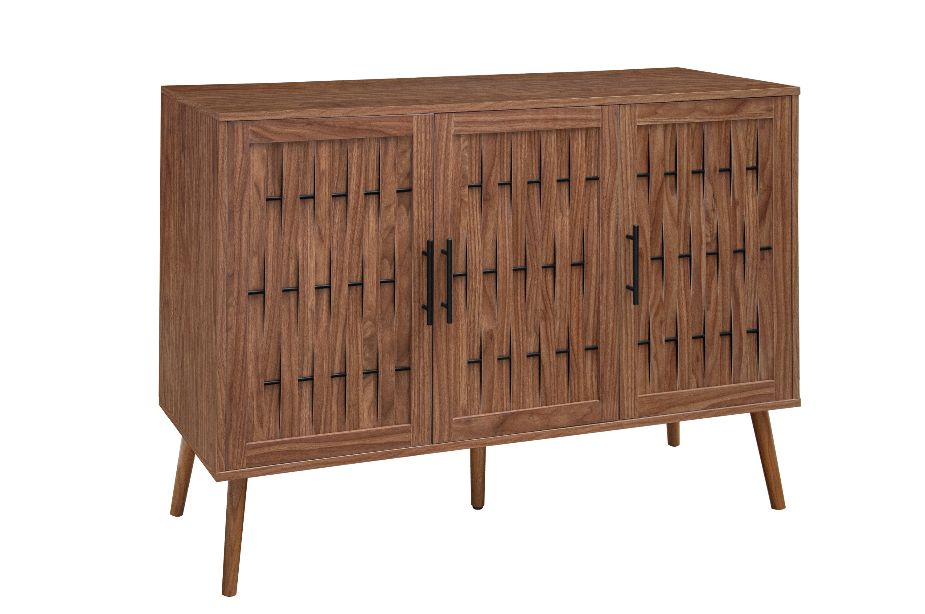 3 door cabinet, Accent Storage Cabinet, Suitable for Living Room, Bedroom, Dining Room, Study