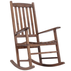 Outdoor Rocking Chair Patio Rocker Brown