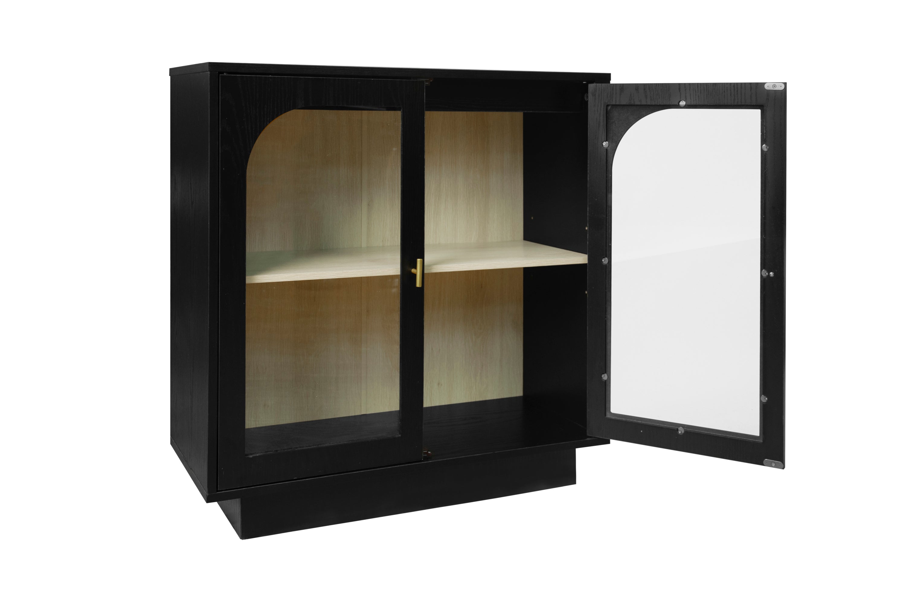 Storage Cabinet with Acrylic Door for Living Room, Dining Room, Study