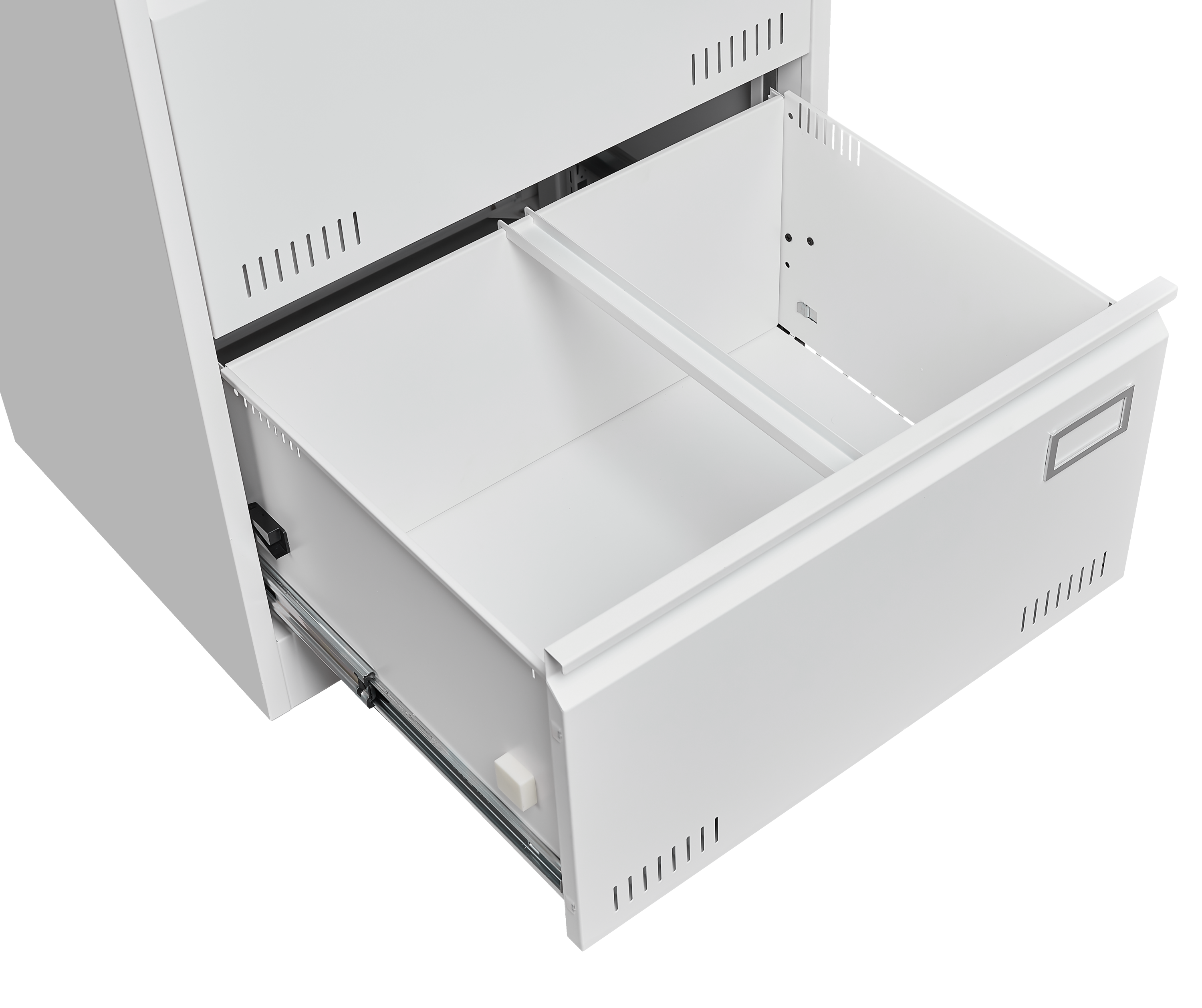 Filing Cabinet Lateral File Cabinet 3 Drawer, White Filing Cabinets with Lock, Locking Metal File Cabinets Three Drawer Office Cabinet for Legal/Letter/A4/F4 Home Offic