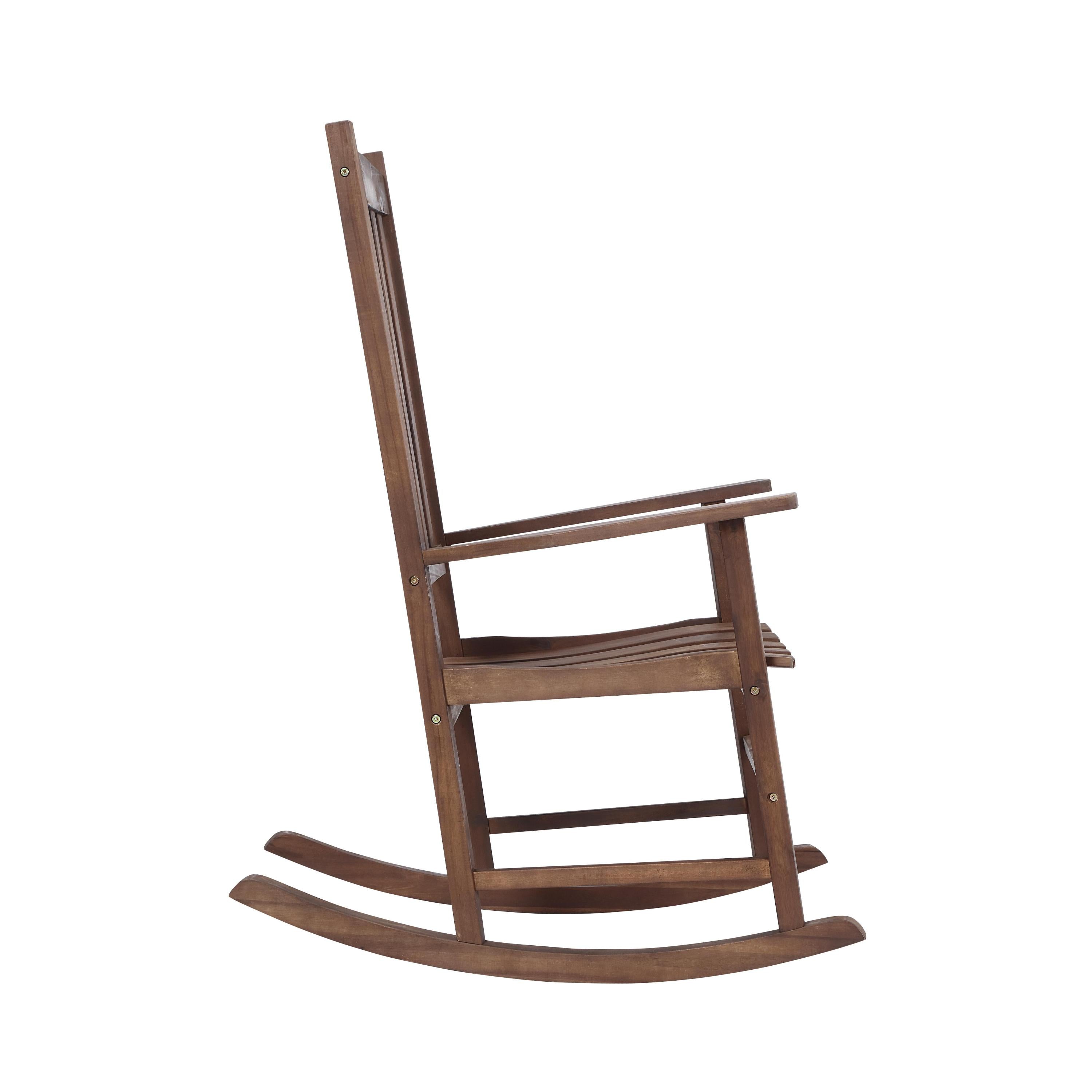 Outdoor Rocking Chair Patio Rocker Brown