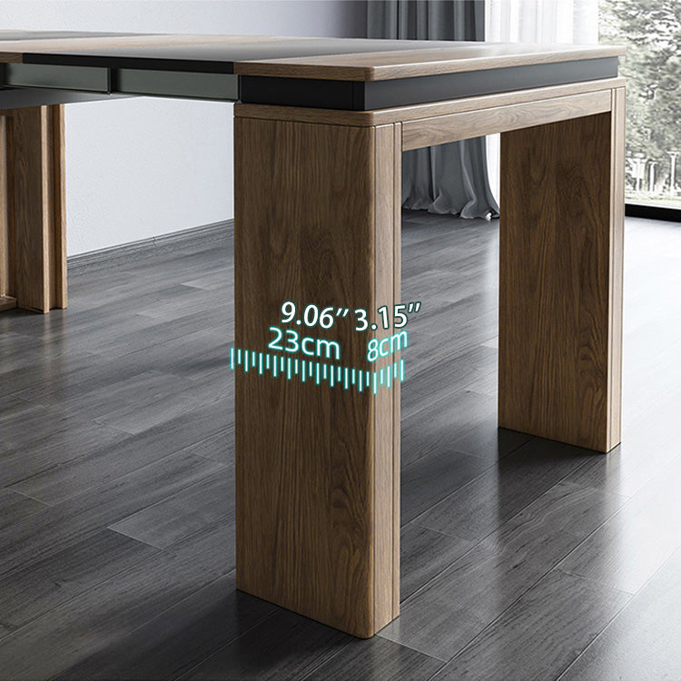 Modern Convertible Rectangular Plywood Dining Table Cabinet – Perfect for Small Space fajf-959