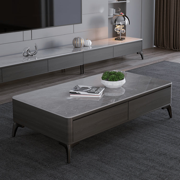 Rectangular Coffee Table with Storage - Modern Design for Your LIvingroom faml-305