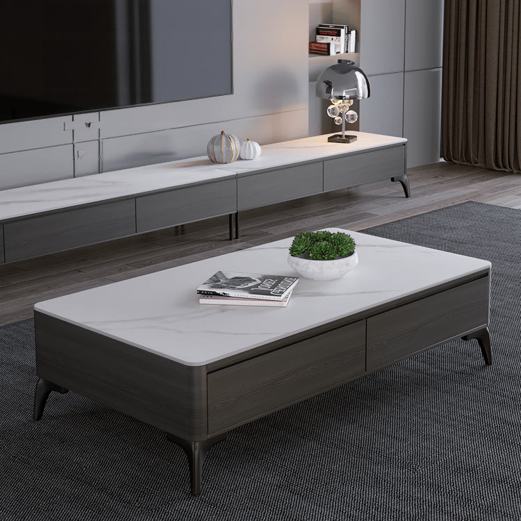 Rectangular Coffee Table with Storage - Modern Design for Your LIvingroom faml-305