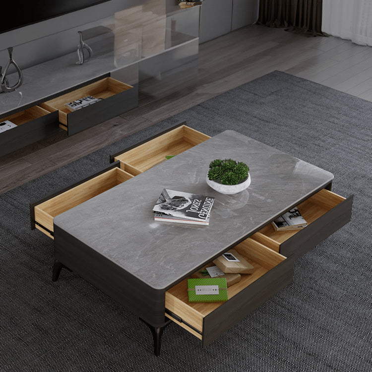 Rectangular Coffee Table with Storage - Modern Design for Your LIvingroom faml-305