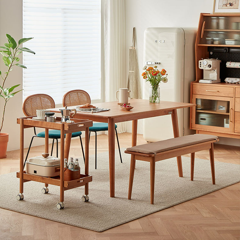 Luxurious Blue Velvet Dining Chair with Rattan Back Frame for Diningroom fcp-1285