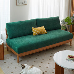 Luxurious Multi-Color Sofa with Cotton Linen Cushions - Durable Cherry Wood Frame for Living Room fcp-1287