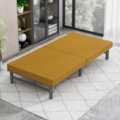 Modern Multi-Material Bed with Steel Frame and Comfortable Foam Layers fcsnm-905