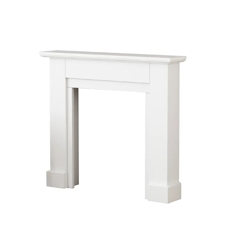 Elegant White Wooden Mantel Console Table - Perfect for Home Decor and Storage fcwz-2352