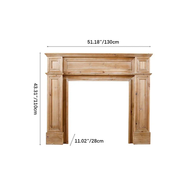 Modern Chinese Fir Console Table with Density Board Shelves - Stylish and Space-Saving Design fcwz-2353