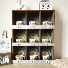 Rustic Chinese Fir Wooden Cabinet with Metal Accents - Compact and Versatile Storage Solution fcwz-2355