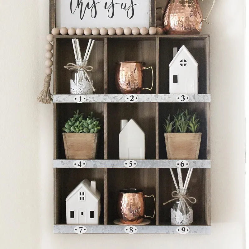 Rustic Chinese Fir Wooden Cabinet with Metal Accents - Compact and Versatile Storage Solution fcwz-2355