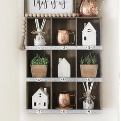 Rustic Chinese Fir Wooden Cabinet with Metal Accents - Compact and Versatile Storage Solution fcwz-2355