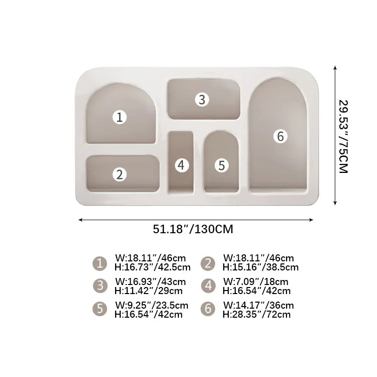 Modern Density Board Cabinet with Versatile Storage Shelves - Sleek Design for Home Decor fcwz-2358