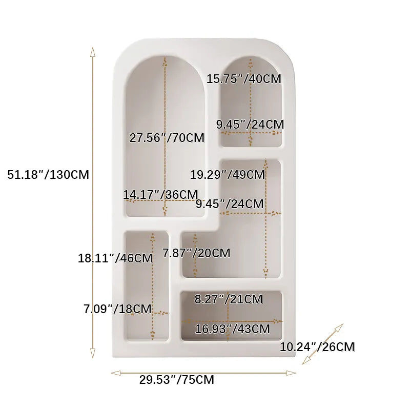 Modern Density Board Cabinet with Versatile Storage Shelves - Sleek Design for Home Decor fcwz-2358