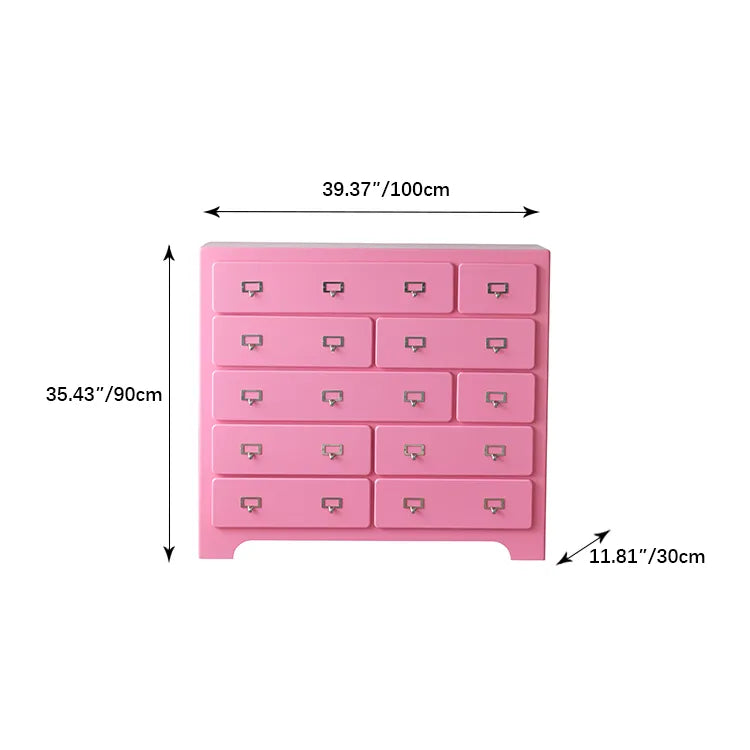 Candy Colors Density Board Cabinet - Stylish Storage Solution for Your Home fcwz-2366