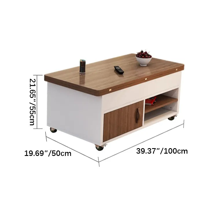 Modern Multi-Layer Coffee Table with Storage – Versatile Living Room Centerpiece fcx-2587