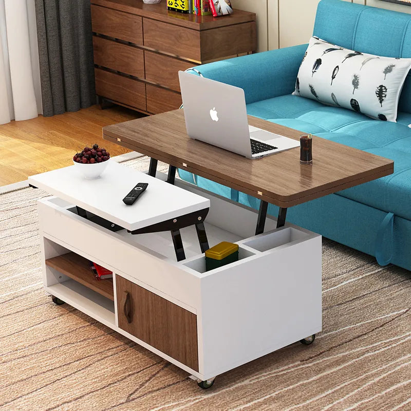 Modern Multi-Layer Coffee Table with Storage – Versatile Living Room Centerpiece fcx-2587