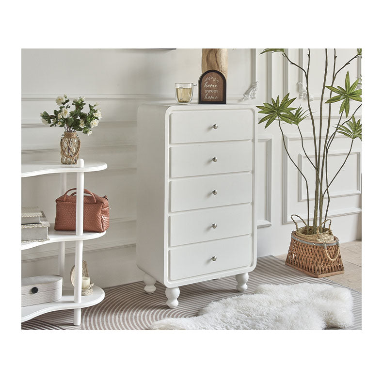 Solid Wood Nightstand - Elegant Nightstand Storage Solution fczym-2321