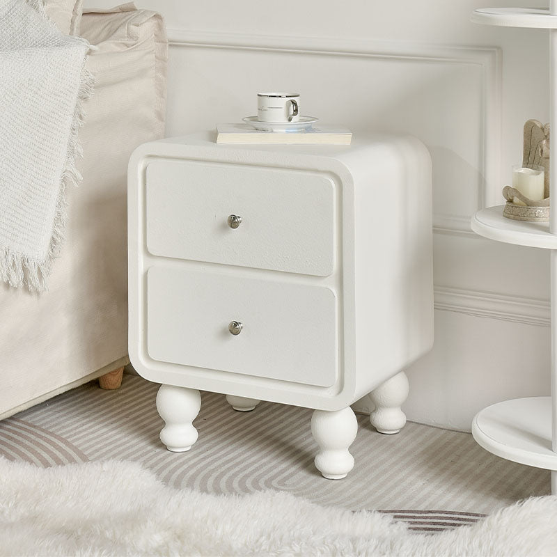 Solid Wood Nightstand - Elegant Nightstand Storage Solution fczym-2321