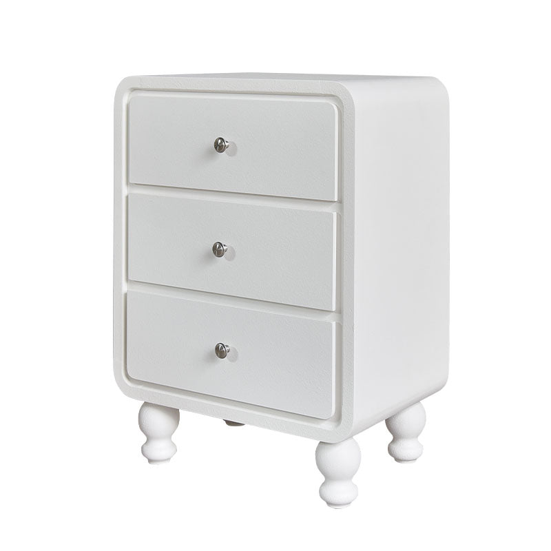 Solid Wood Nightstand - Elegant Nightstand Storage Solution fczym-2321