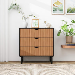 3 Drawer Cabinet, Suitable for Bedroom, Living Room, Study, Dining Room