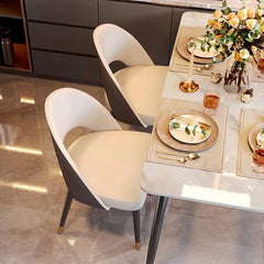 Modern Faux Leather Dining Chairs - Elegant Style for Your Dining Room fel-1970