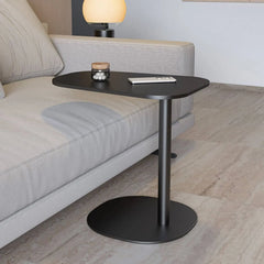 Modern Black Sintered Stone Coffee Table - Stylish and Durable Design for Any Space fel-1982