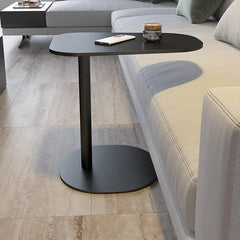 Modern Black Sintered Stone Coffee Table - Stylish and Durable Design for Any Space fel-1982