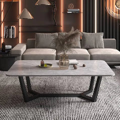 Stylish Sintered Stone Coffee Table for Modern Living Rooms fel-1992