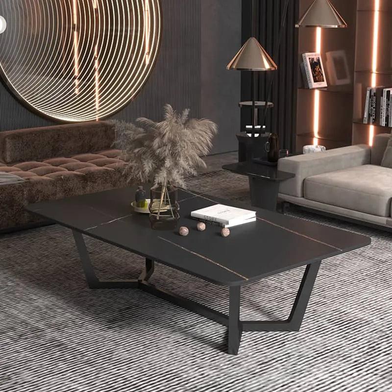 Stylish Sintered Stone Coffee Table for Modern Living Rooms fel-1992