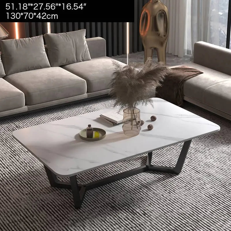 Stylish Sintered Stone Coffee Table for Modern Living Rooms fel-1992