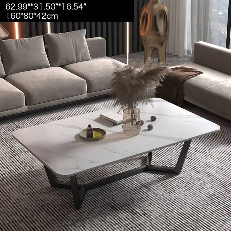 Stylish Sintered Stone Coffee Table for Modern Living Rooms fel-1992