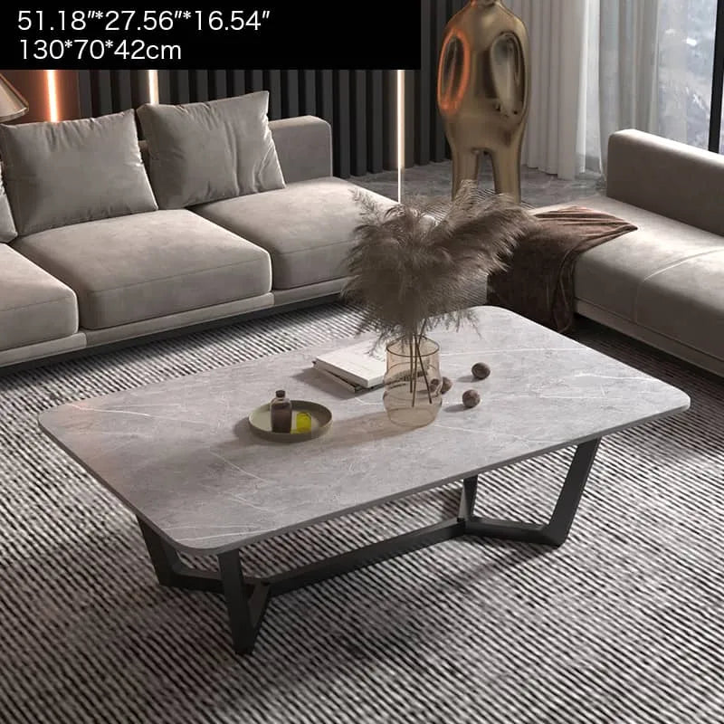 Stylish Sintered Stone Coffee Table for Modern Living Rooms fel-1992