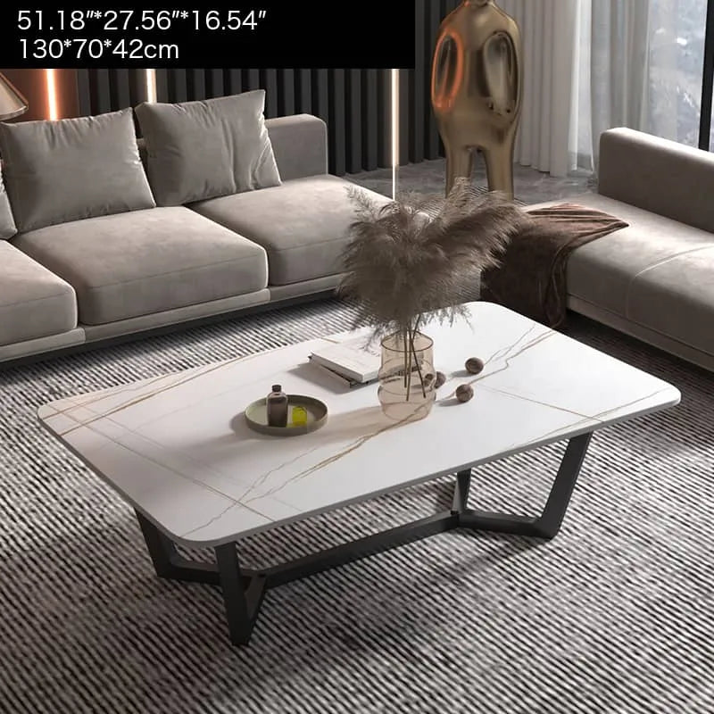 Stylish Sintered Stone Coffee Table for Modern Living Rooms fel-1992