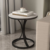 Luxurious Sintered Stone Coffee Table with Elegant Gold Base - Perfect for Modern Living Spaces fel-2006