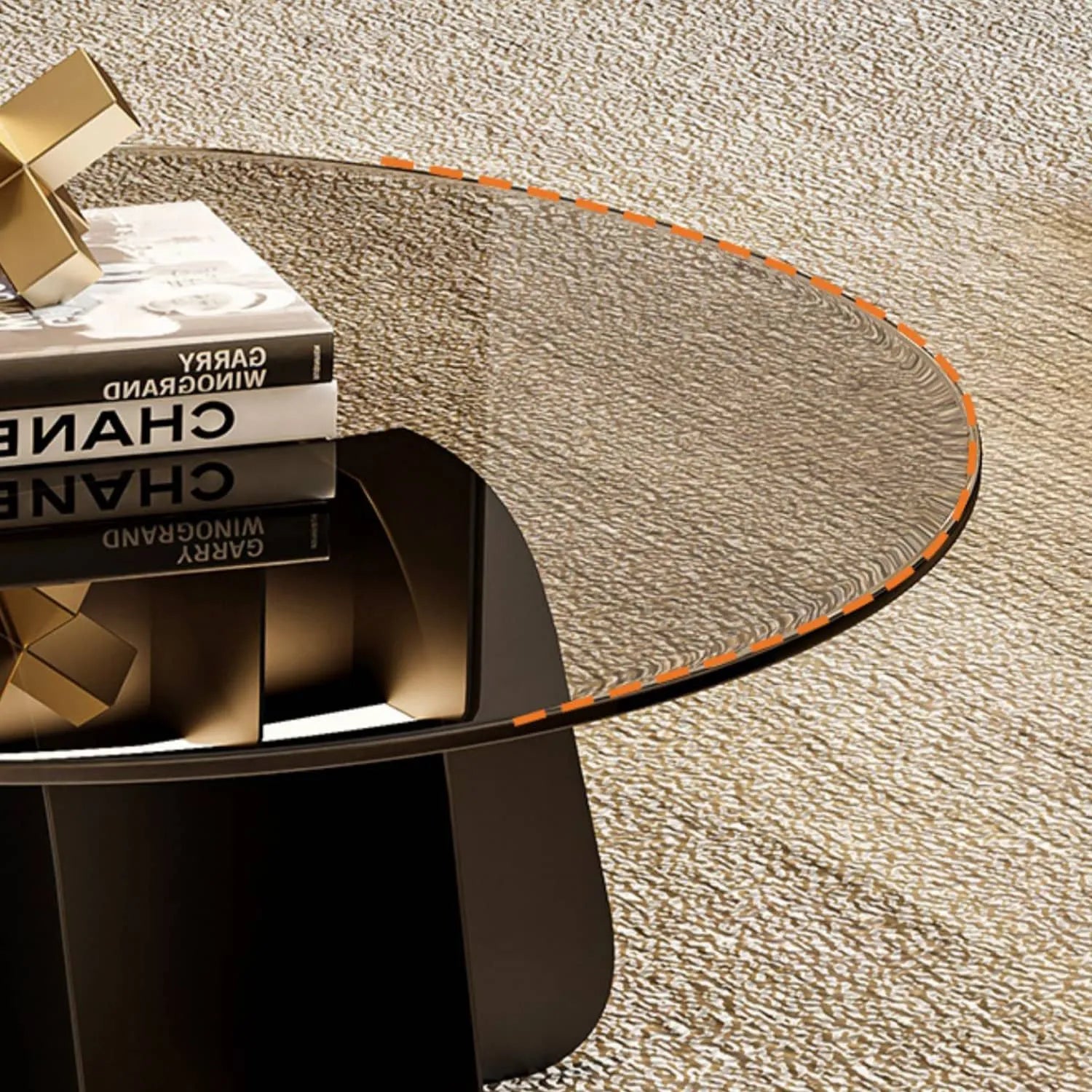 Sleek Glass Coffee Table for Modern Living Rooms | Elegant Coffee Table Design fel-2020